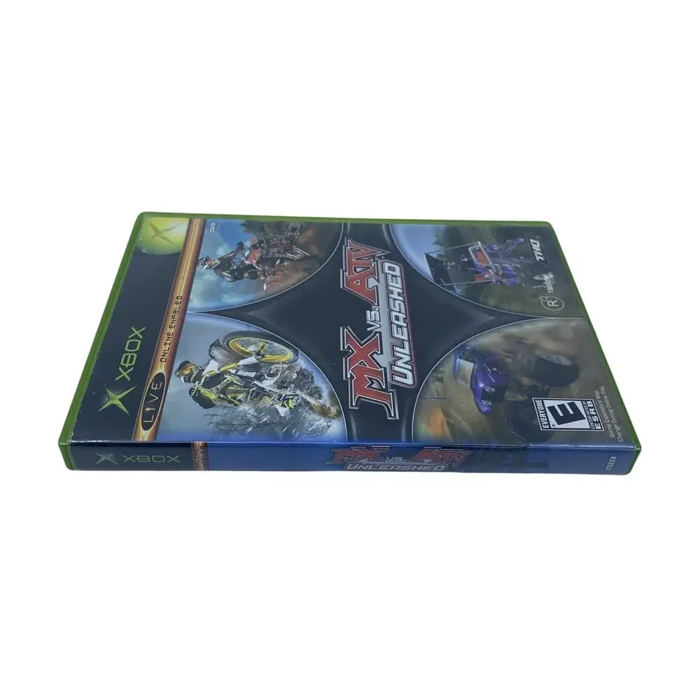 MX vs. ATV Unleashed (Original Xbox) Black Label CIB Complete in Box Tested
